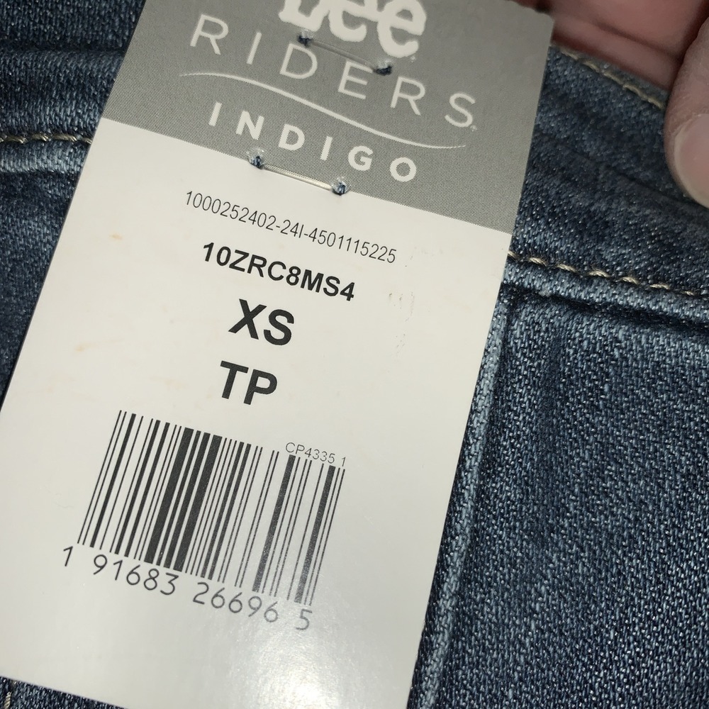 Lee Riders Jean Jacket Womens XS Indigo Blue‎ Casual Western - Picture 11 of 11